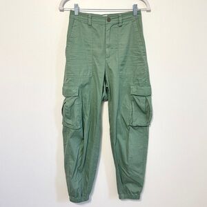 Abercrombie & Fitch Cargo Joggers Size XS Green